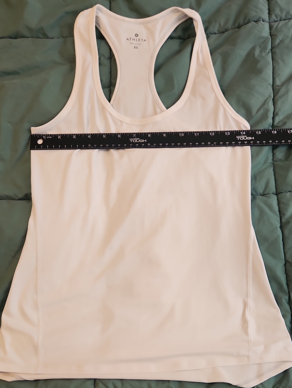 Athleta White Racerback Performance Tank #550